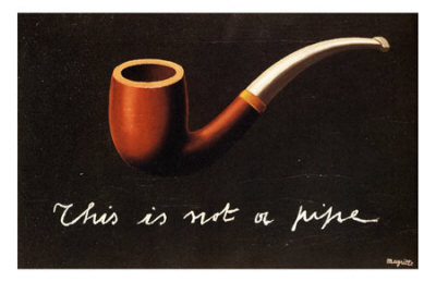 La Trahison des Images Magritte